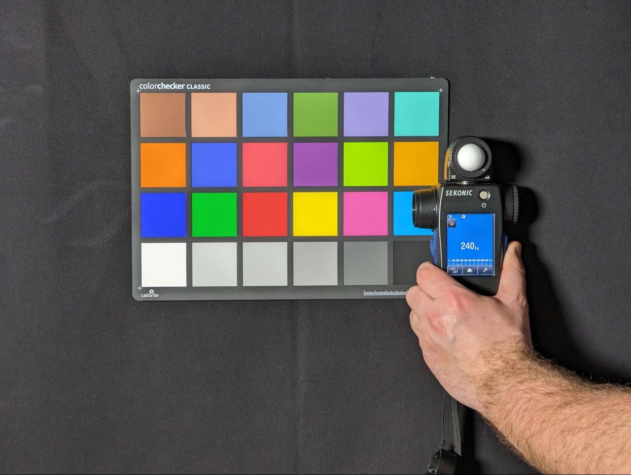 Measuring right edge